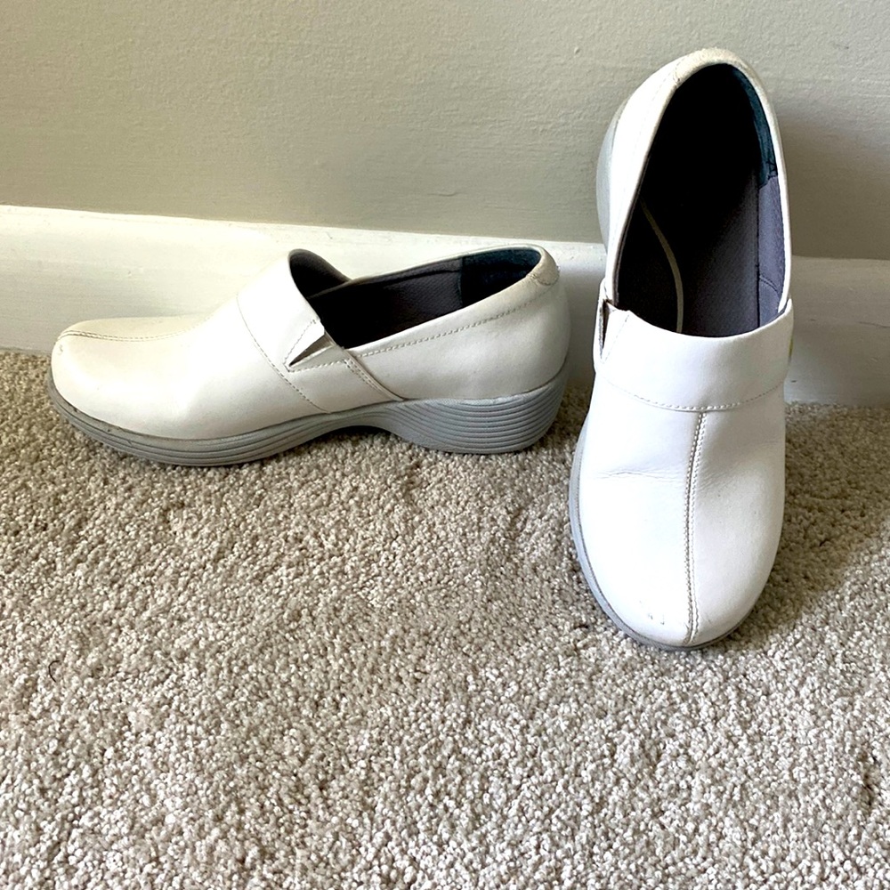White Work Wonder by Dansko nurse clog